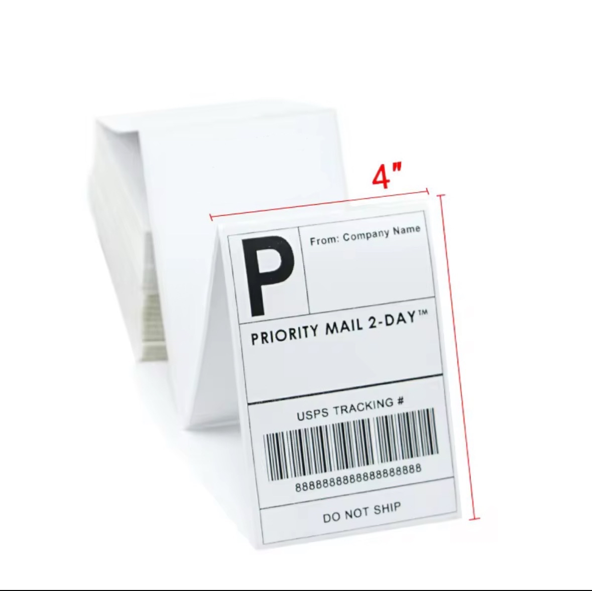 Rouleaux De 500 Étiquettes Thermiques 100x150mm - 4x6